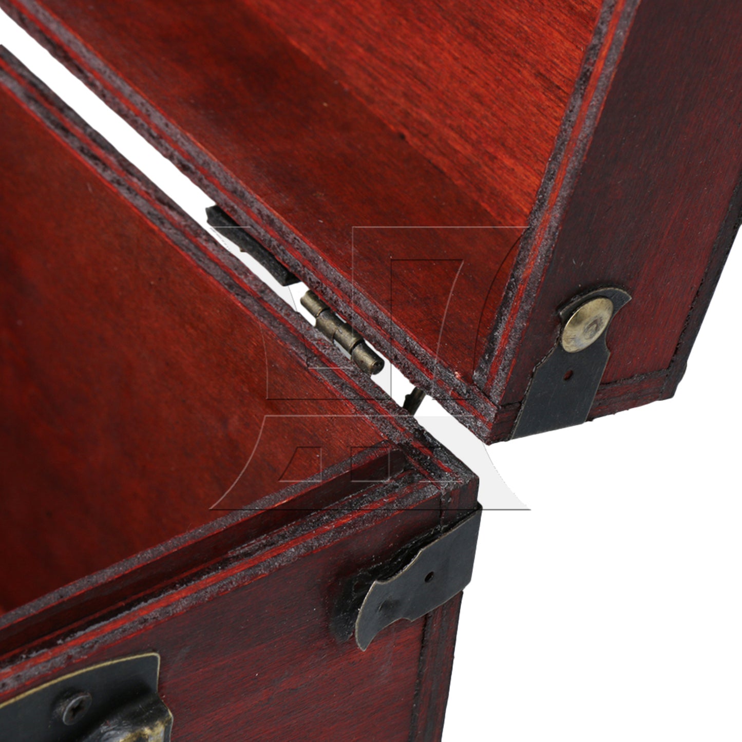 BQLZR Treasure Box 20.5x13.5x12.5cm Chest for Gift Box Card Box and Home Decoration