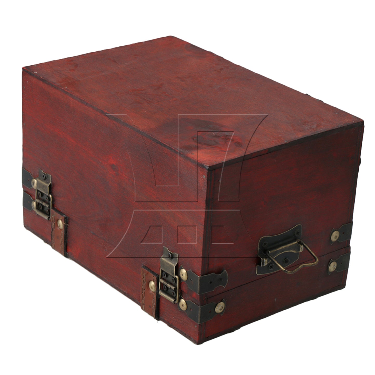 BQLZR Treasure Box 20.5x13.5x12.5cm Chest for Gift Box Card Box and Home Decoration