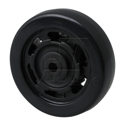 BQLZR 65x23mm Suitcase Wheels Replacement Wheels with Assembly Accessory Kit