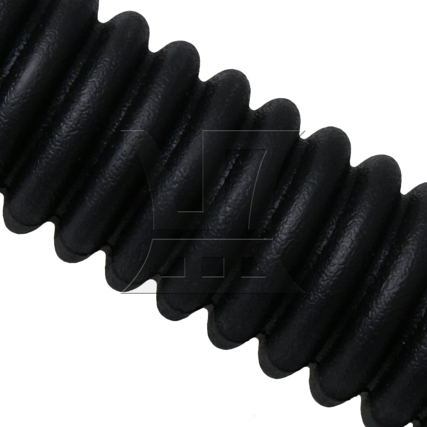 BQLZR 25.5cm Black Plastic Flexible Drain Connector Washing Machine Inlet Pipe