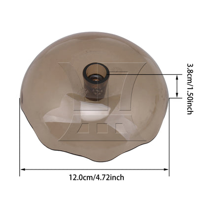 BQLZR Hoods Accessories 5mm Thread Oil Catcher Collection Bowl Cup Coffee Clear