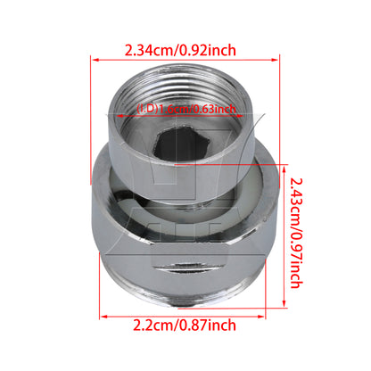 BQLZR Faucet Metal Adaptor Water Saving Kitchen Tap Nozzle Aerator Connector