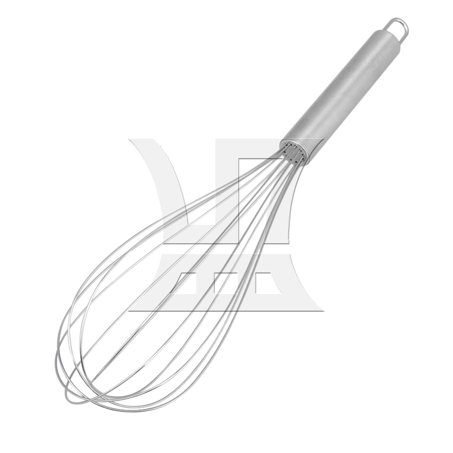 BQLZR 3Pcs Steel Beat Mix Wire Whisk 8/10/12Inch set for Manual Home Cakes Baking