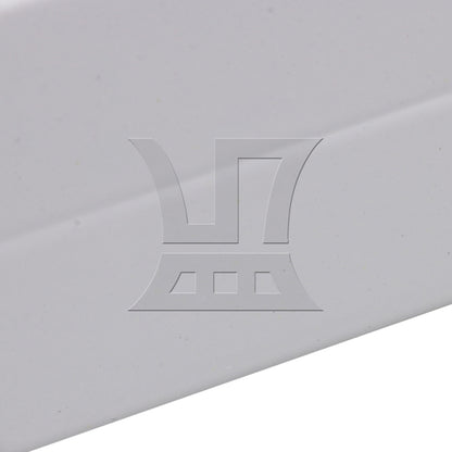BQLZR 4 Pack White Carbon Steel Furniture Legs Sofa Feet Bed Table Risers 4x4x5.3cm