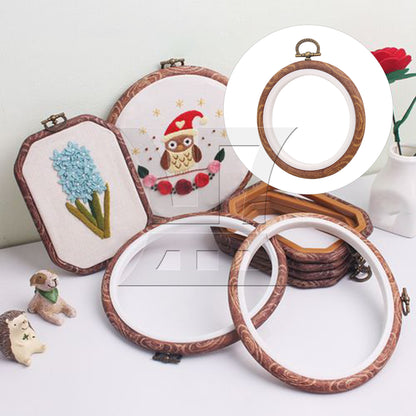 BQLZR 10cm OD Craft DIY Tool Cross Stitch Frame Sewing Needles Embroidery Hoop Ring