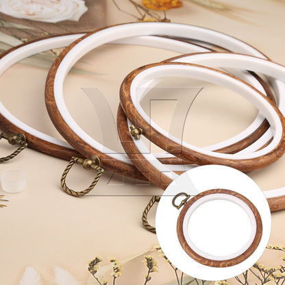 BQLZR 10cm OD Craft DIY Tool Cross Stitch Frame Sewing Needles Embroidery Hoop Ring