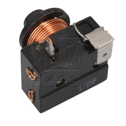 BQLZR 3 Pieces Black Repairing Part Refrigerator Compressor Starter Relay 375W