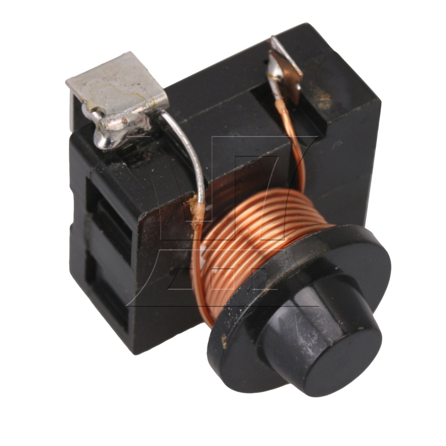 BQLZR 3 Pieces Black Repairing Part Refrigerator Compressor Starter Relay 375W