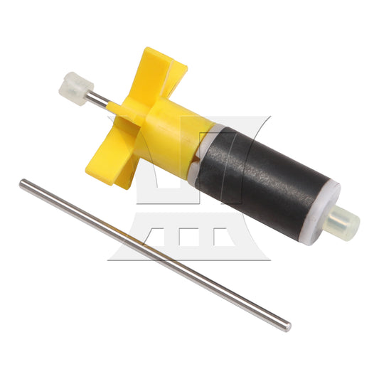 BQLZR Plastic 16mm Replacement Filter Impeller Submersible Pump Rotor Yellow