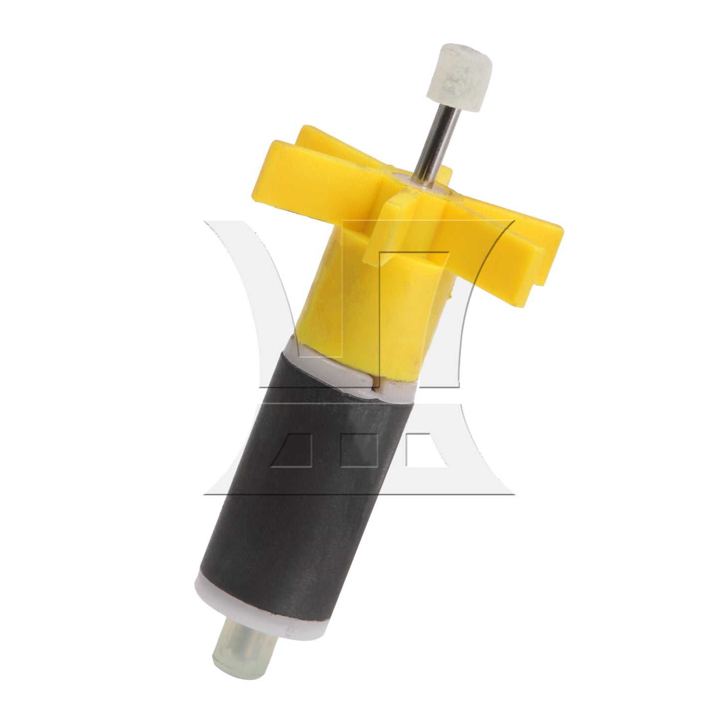 BQLZR Plastic 16mm Replacement Filter Impeller Submersible Pump Rotor Yellow