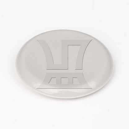 BQLZR 16Pieces Adhesive Furniture Moving Sliding Pad Round 2.09" Diameter for Carpet