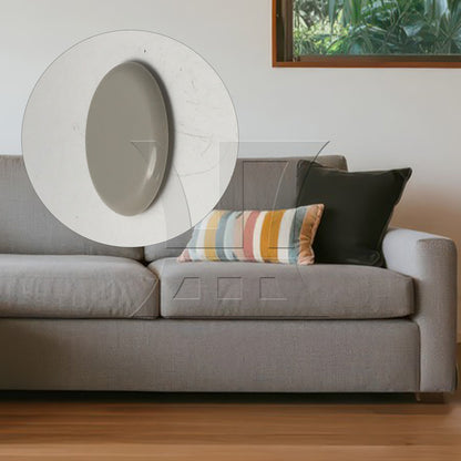 BQLZR 16Pieces Adhesive Furniture Moving Sliding Pad Round 2.09" Diameter for Carpet