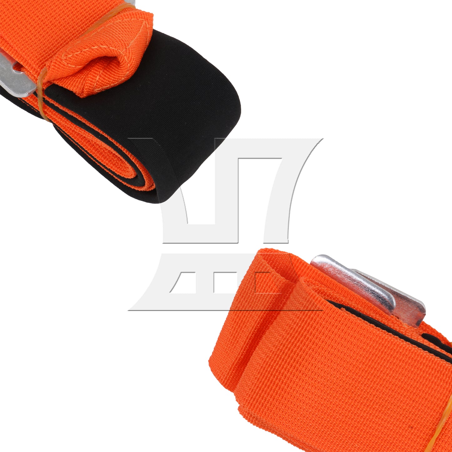 BQLZR  Professional Shoulder Lifting Straps for Furniture Orange and Black