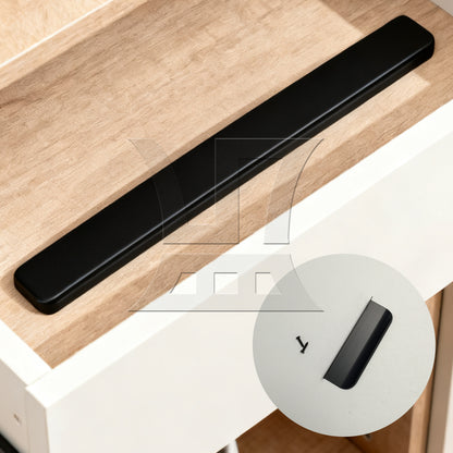 BQLZR Cabinet Pulls Kitchen Hardware 120mm Length 96mm Center to Center