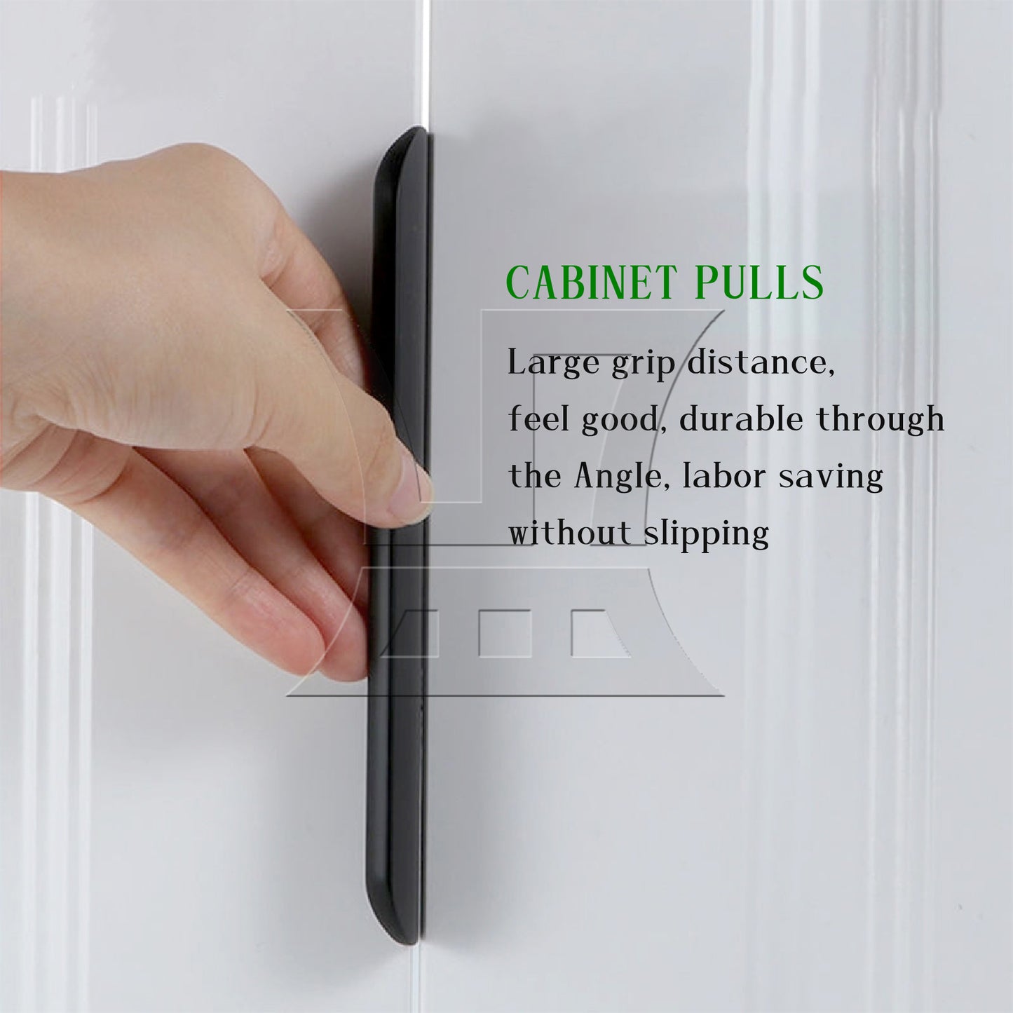 BQLZR Cabinet Pulls Kitchen Hardware 120mm Length 96mm Center to Center