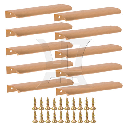 BQLZR 10Pieces Cabinet Edge Pulls Replacement 150mm Length 128mm Center to Center