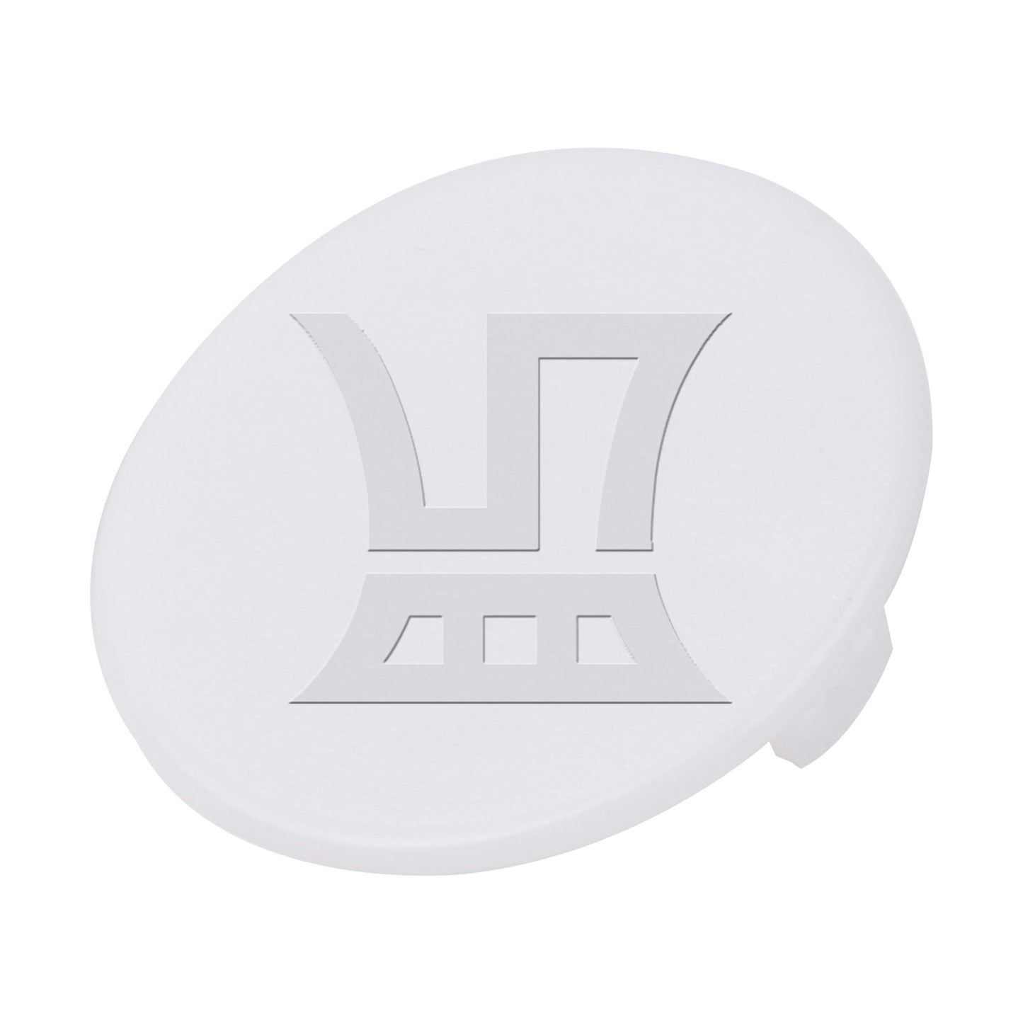 BQLZR 50Pieces 35mm Concealed Hinge Screw Dowel Hole Covers Plugs Hardware White