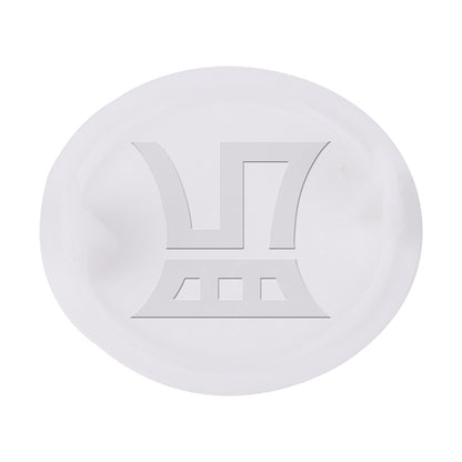 BQLZR 50Pieces 35mm Concealed Hinge Screw Dowel Hole Covers Plugs Hardware White