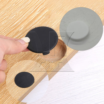 BQLZR 50Pieces 35mm Concealed Hinge Screw Dowel Hole Covers Plugs Hardware White
