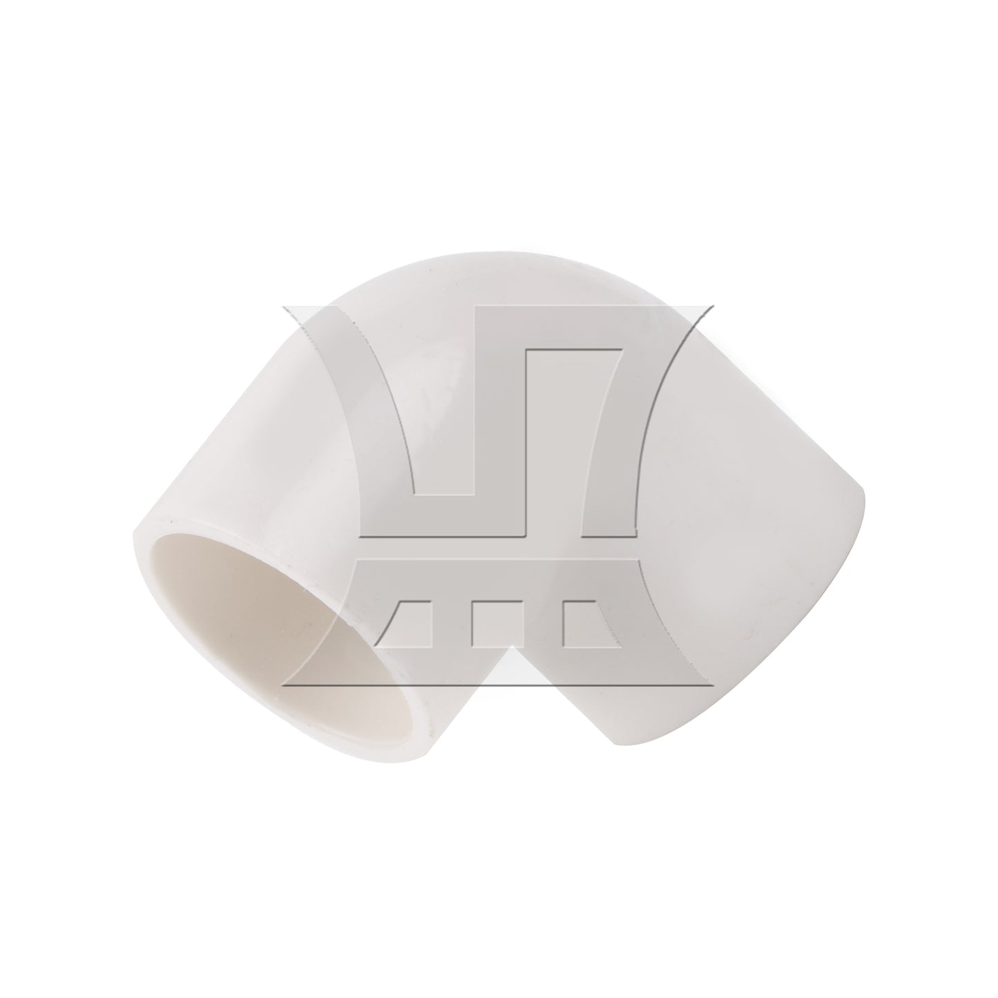 BQLZR 20 Pcs 2 Way Right Angle 3/4" Elbow Pipe Fitting White for Sprinkler System