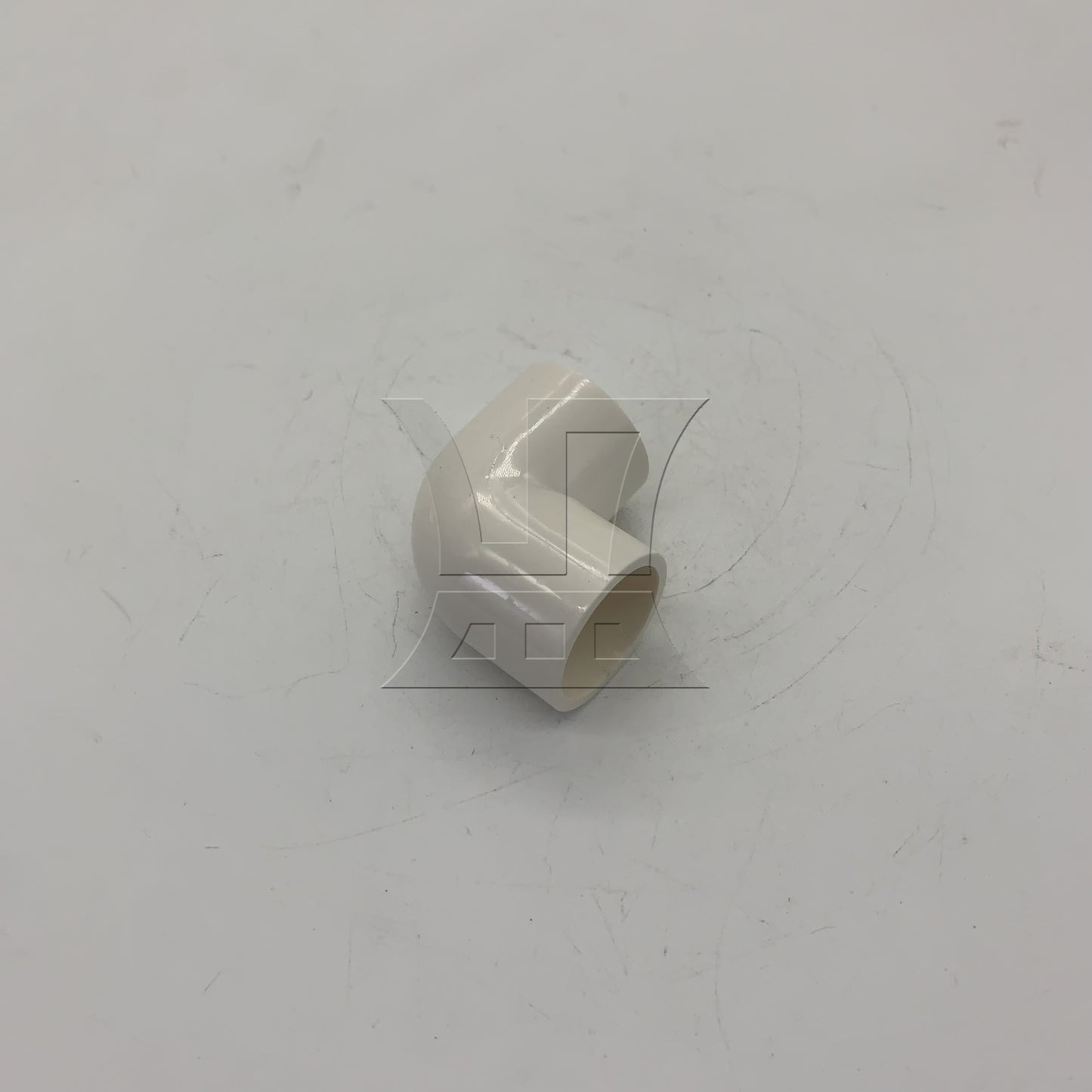 BQLZR  20 Pcs 2 Way Right Angle 3/4" Elbow Pipe Fitting White for Sprinkler System