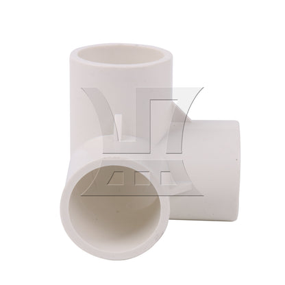 BQLZR 6 Pcs 3 Way Fitting Elbow 1 Inch Furniture Grade Pipe Connectors for Chairs