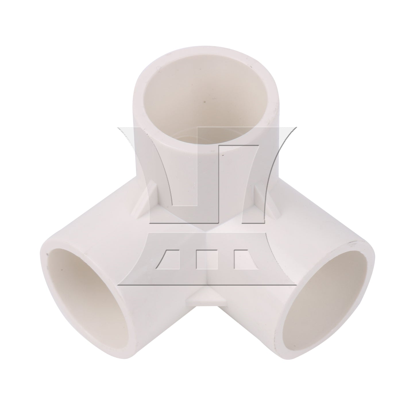 BQLZR 6 Pcs 3 Way Fitting Elbow 1 Inch Furniture Grade Pipe Connectors for Chairs