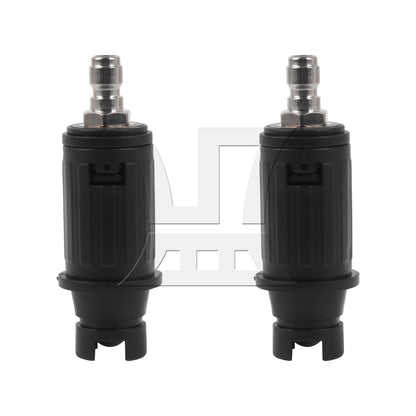 BQLZR 2Pieces Turbo Pressure Washer Nozzle 360 Degree w/ 1/4 Inch Quick Connector