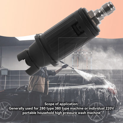 BQLZR 2Pieces Turbo Pressure Washer Nozzle 360 Degree w/ 1/4 Inch Quick Connector