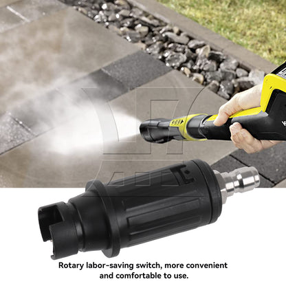 BQLZR 2Pieces Turbo Pressure Washer Nozzle 360 Degree w/ 1/4 Inch Quick Connector