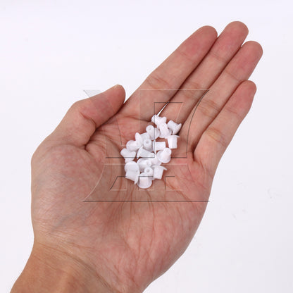 BQLZR 500Pieces Round Plug Furniture Hole Decorative Cover 0.18 Inch Diameter White