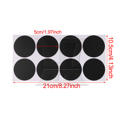 BQLZR 400Pieces Multicolor Round Circle Coding Label Stickers Set 2 Inch Diameter
