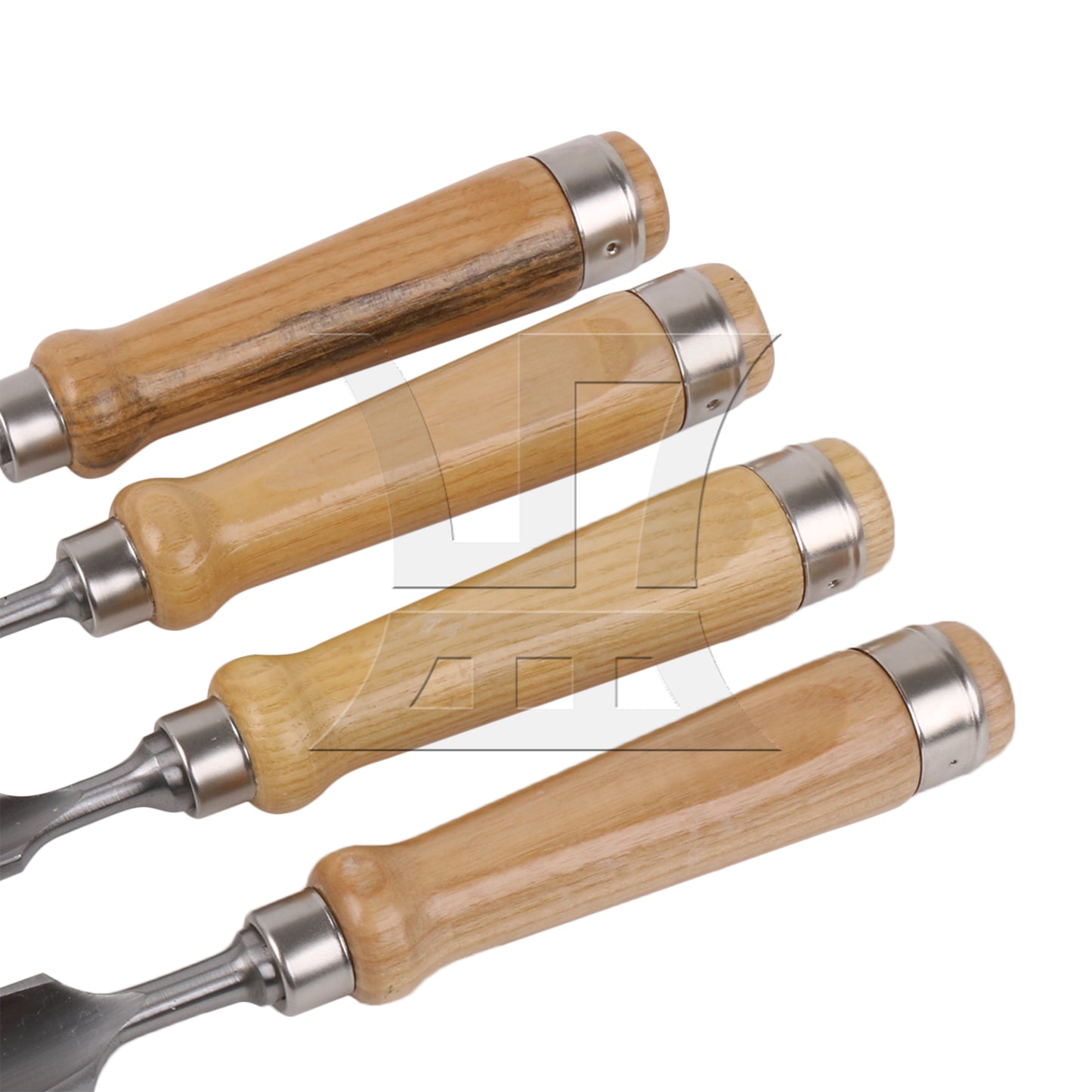 BQLZR Woodworking Wood Carving Chisel Tools High Carbon Steel 1/4" 1/2" 3/4" 1" Set