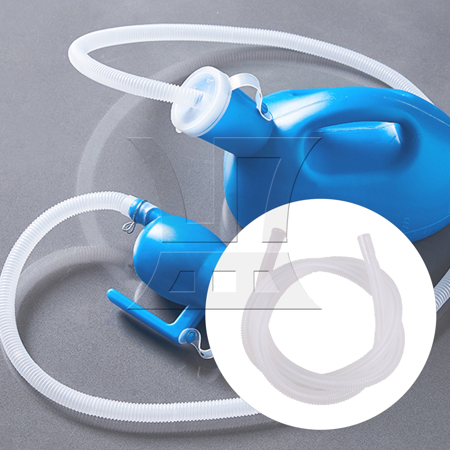 BQLZR Plastic Hose Tube for Urinal Pee Bottle 66.93" Length x 0.63" 0.79" Diameter