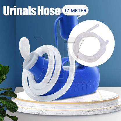 BQLZR Plastic Hose Tube for Urinal Pee Bottle 66.93" Length x 0.63" 0.79" Diameter