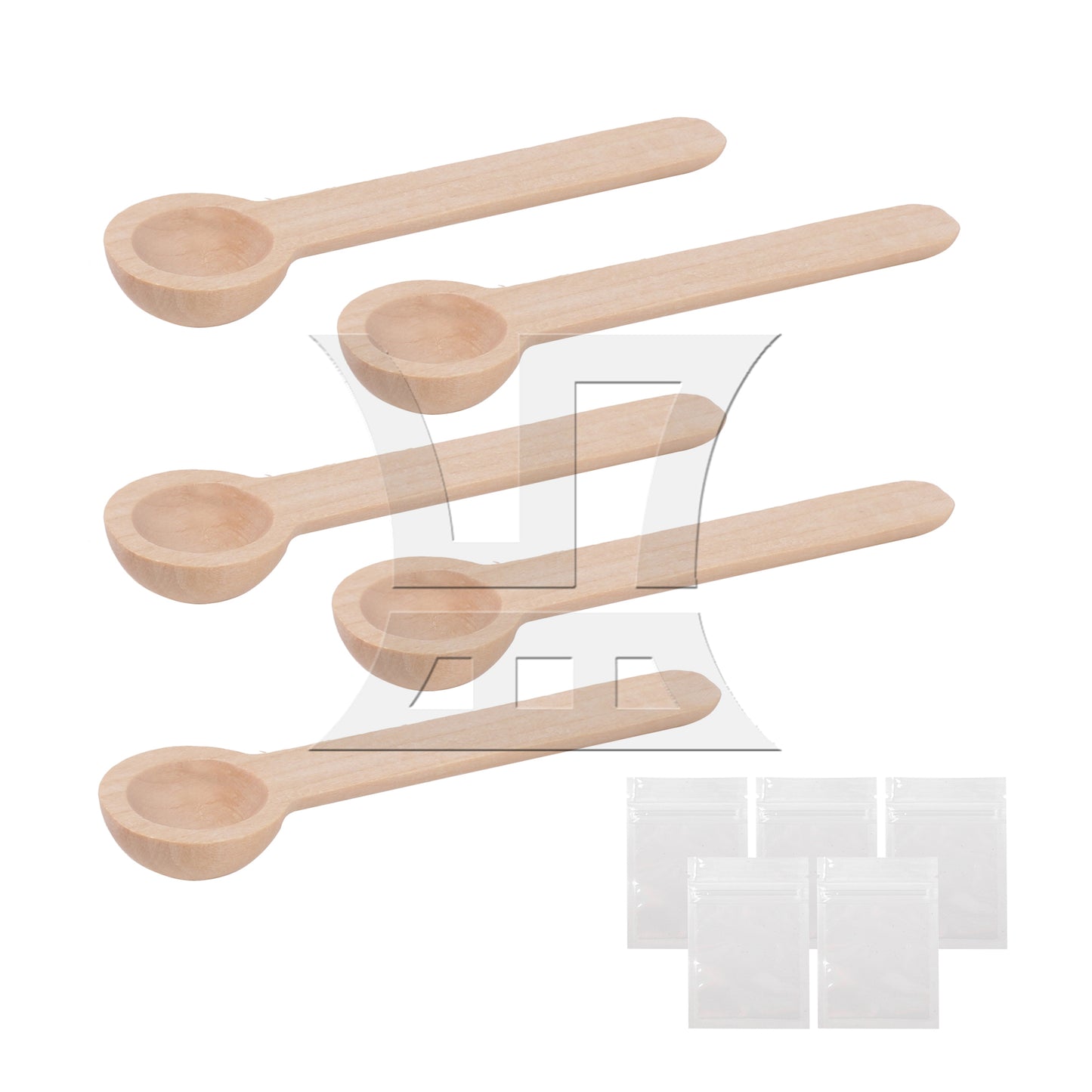 BQLZR Small Salt Candy Spoon for Kitchen Cooking Utensil 2.76 x 0.75 Inch