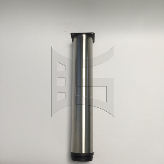 BQLZR 1pc Stainless Steel Furniture Leg 50 x 300mm Table Foot Chair Foot