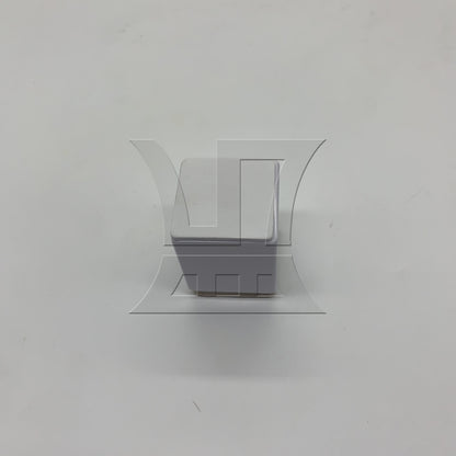 BQLZR 1pc Square Carbon Steel Riser Felt Pad 40x52mm White Table Pad