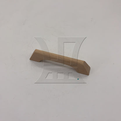 BQLZR 1pc Beech Wood Minimalist Solid Wood Drawer Handle 96mm for Drawer