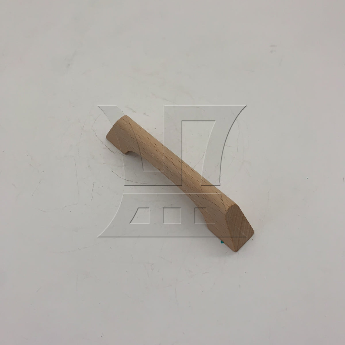 BQLZR 1pc Beech Wood Minimalist Solid Wood Drawer Handle 96mm for Drawer