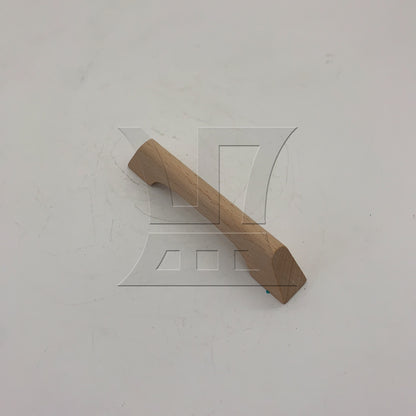 BQLZR 1pc Beech Wood Minimalist Solid Wood Drawer Handle 96mm for Drawer