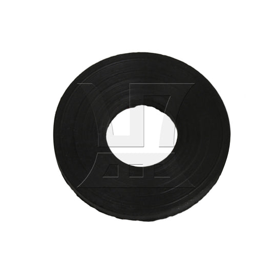 BQLZR 1pc Round Silicone Washer 10 x 25 x 2mm Black For Rubber Shower Hose Gasket