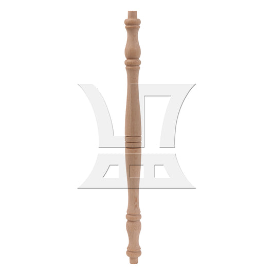 BQLZR 27.5x1.8cm Unfinished Wooden Baluster Spindles for Furniture Woodworking