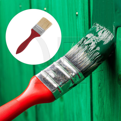 BQLZR Mahogany Color Painting Brush for Cabinet Home Improvement w/ Wood Handle 2"