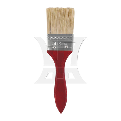 BQLZR Mahogany Color Painting Brush for Cabinet Home Improvement w/ Wood Handle 2"