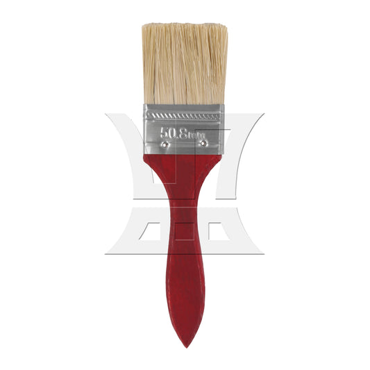 BQLZR Mahogany Color Painting Brush for Cabinet Home Improvement w/ Wood Handle 2"