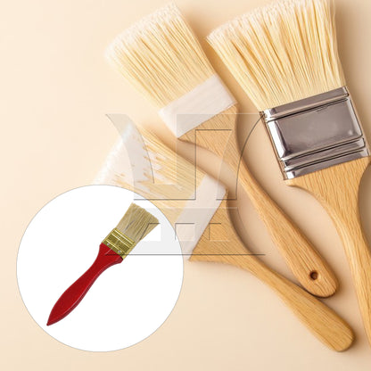 BQLZR Painting Brush for Interior Exterior w/ Mahogany Wood Handle 1 1/2 Inch Width