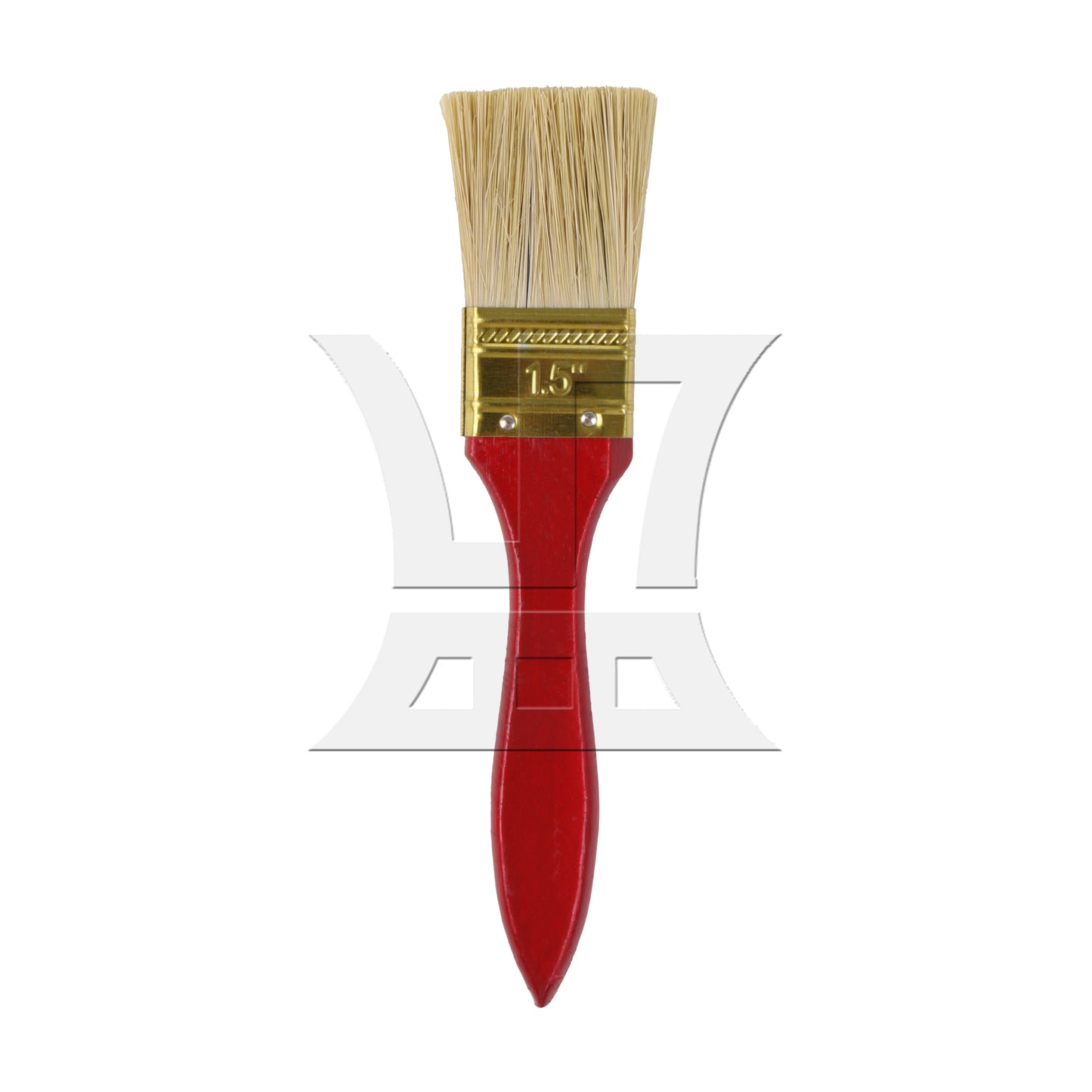 BQLZR Painting Brush for Interior Exterior w/ Mahogany Wood Handle 1 1/2 Inch Width