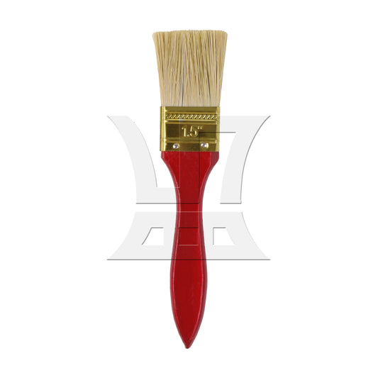 BQLZR Painting Brush for Interior Exterior w/ Mahogany Wood Handle 1 1/2 Inch Width
