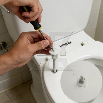 BQLZR 1pc Plastic Toilet Seat Bolt 3.8cm For Toilet Lid Installation And Fixation